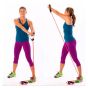 Extensor Elástico Exercícios Ginástica Musculação Multifuncional - Forte - Azul Esportes