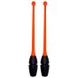 Maça Ginástica Rítmica Conectável Pro 45cm - Laranja Neon e Preta - Azul Esportes 