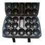 Maleta Profissional com Forma PVC Bocha Adaptada - Azul Esportes