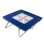 Mini Trampolim 60 x 60 cm Ginástica Artística - Azul Esportes