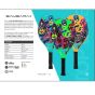Raquete Beach Tennis Turquoise Samsara - Laranja