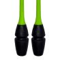 Maça Ginástica Rítmica Conectável Pro 40cm - Verde Neon e Preto - Azul Esportes 