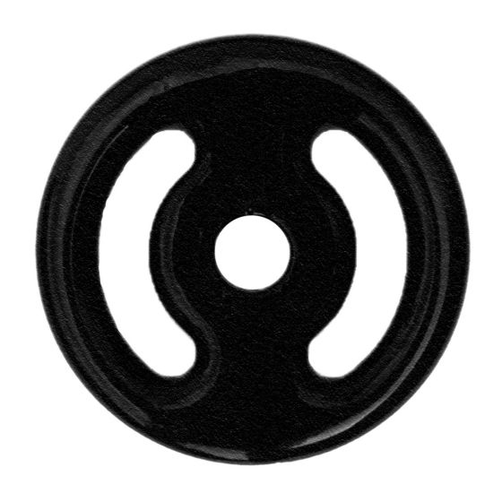 Anilha Plastificada - 5Kg - Azul Esportes
