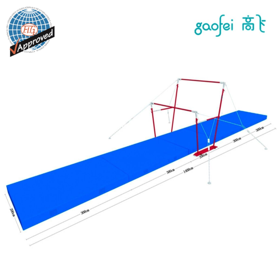 Conjunto De Colchões Para Paralelas Assimétricas Para Ginástica Artística - Certificado FIG