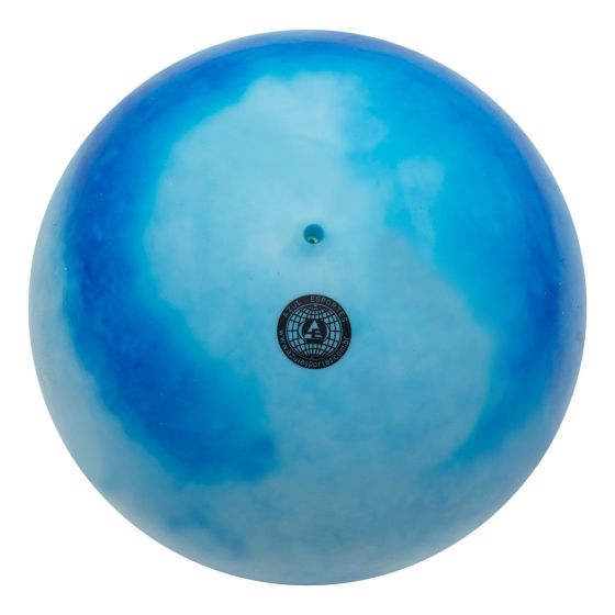 Bola Ginástica Rítmica 300g - Mescla Azul Claro - Azul Esportes
