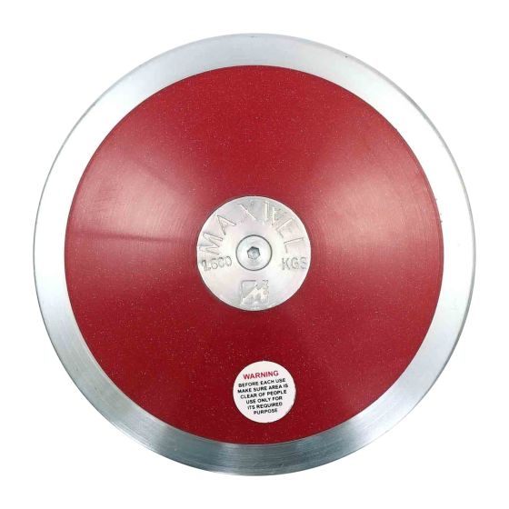 Disco Atletismo Aço/ABS 0.600Kg Prestige - Maxwel 