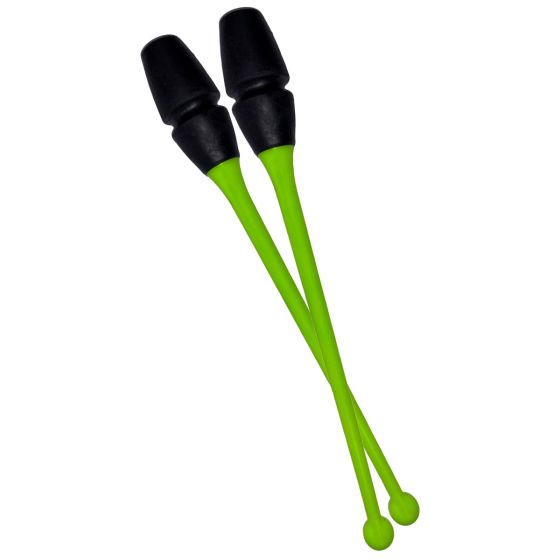 Maça Ginástica Rítmica Conectável Pro 45cm - Verde Neon e Preta - Azul Esportes 